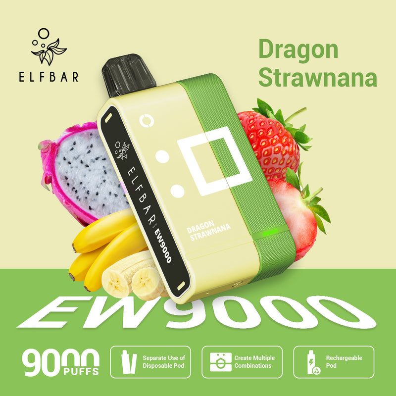 ELFBAR EW9000 20mg Kit دراغون سترونانا