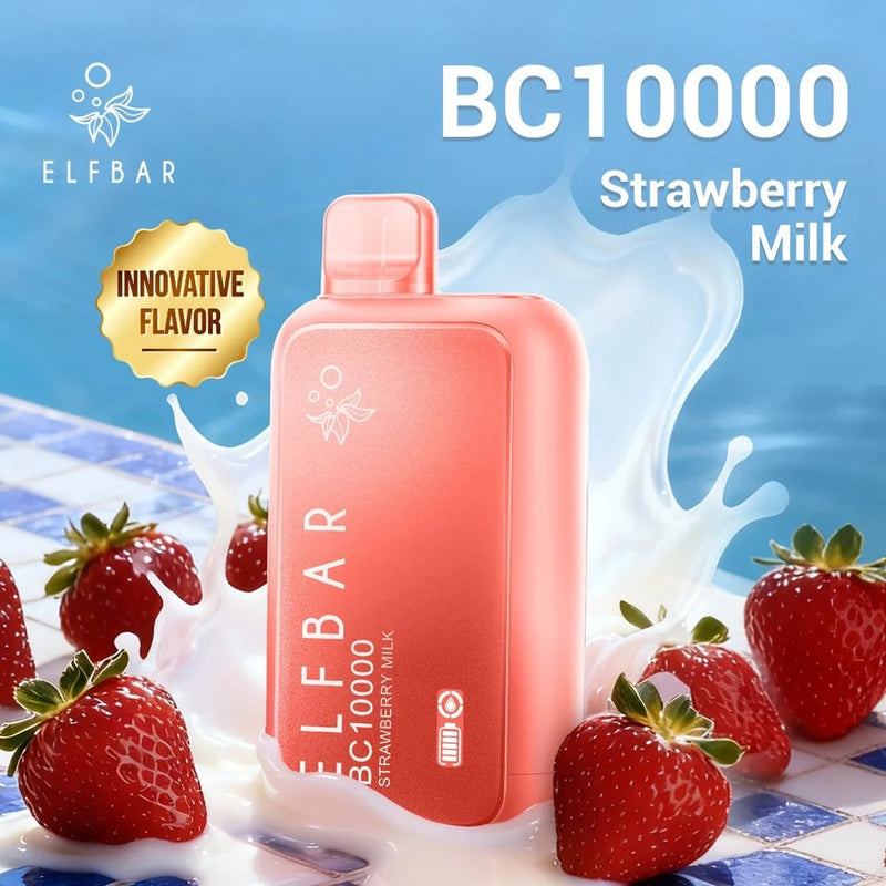 ELFBAR BC10000 20mg ARA حليب الفراولة