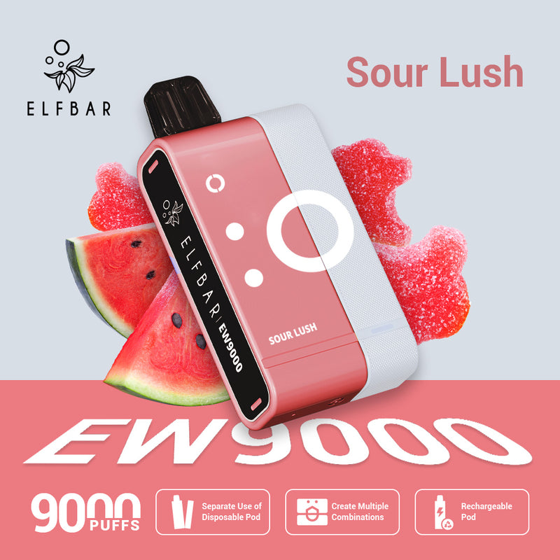 ELFBAR EW9000 20mg Kit حامض لوش